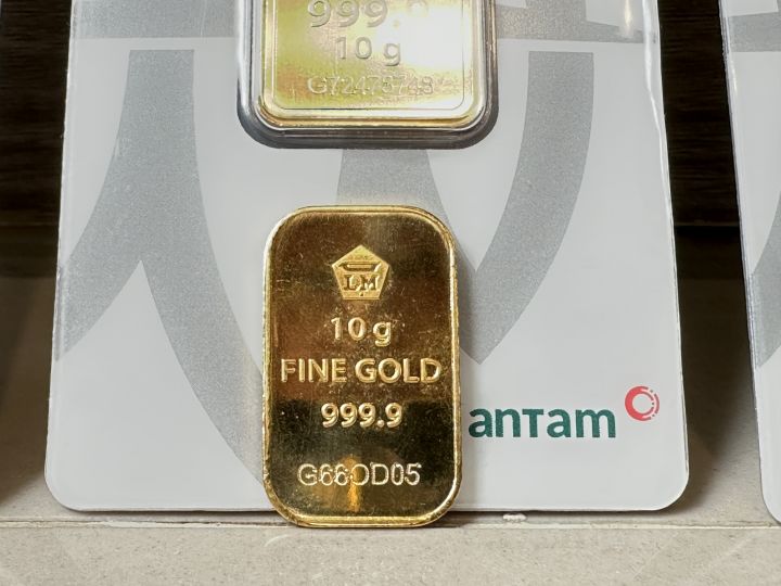 Emas Antam dan BRANKAS Melesat Rp13.000 per Gram, Harga Buyback Juga Ikut Naik